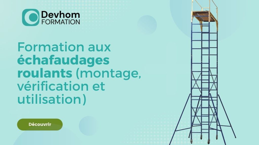 Miniature de présentation de la formation aux échafaudages roulants