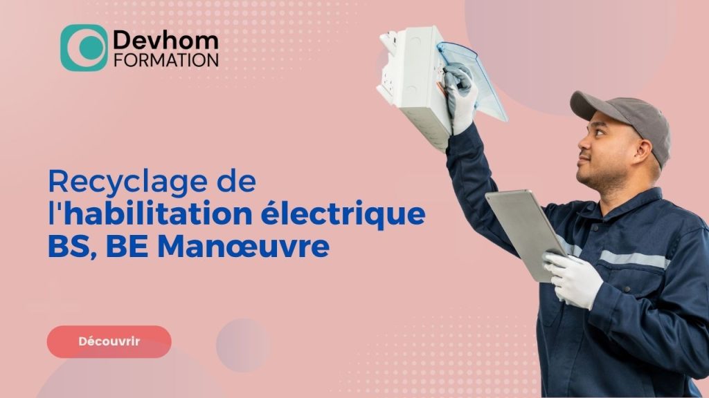 Miniature de présentation du recyclage habilitation électrique BS BE Manœuvre